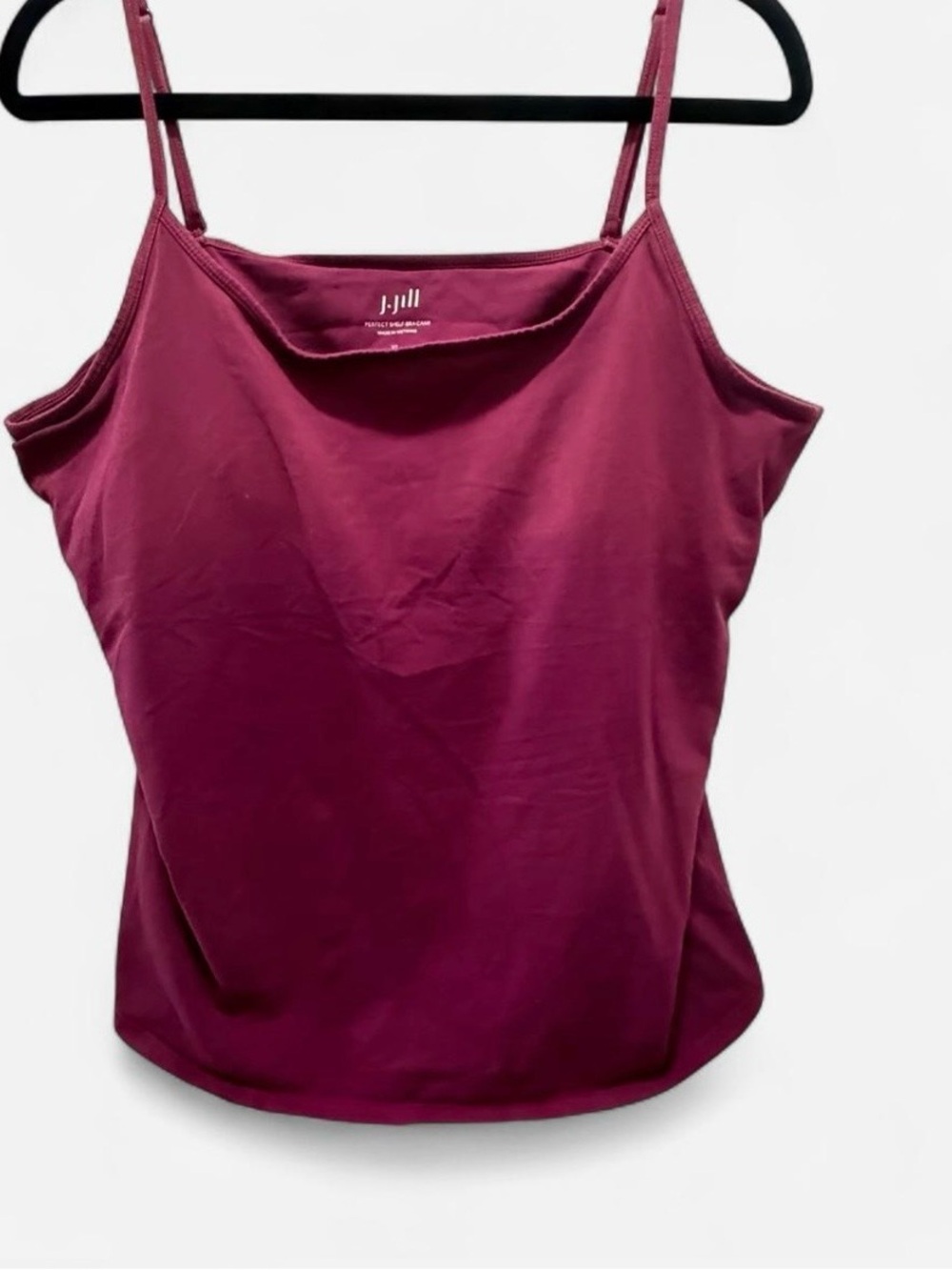 Women’s classic fall layering cami y2k comfort lined burgundy maroon size XL GUC